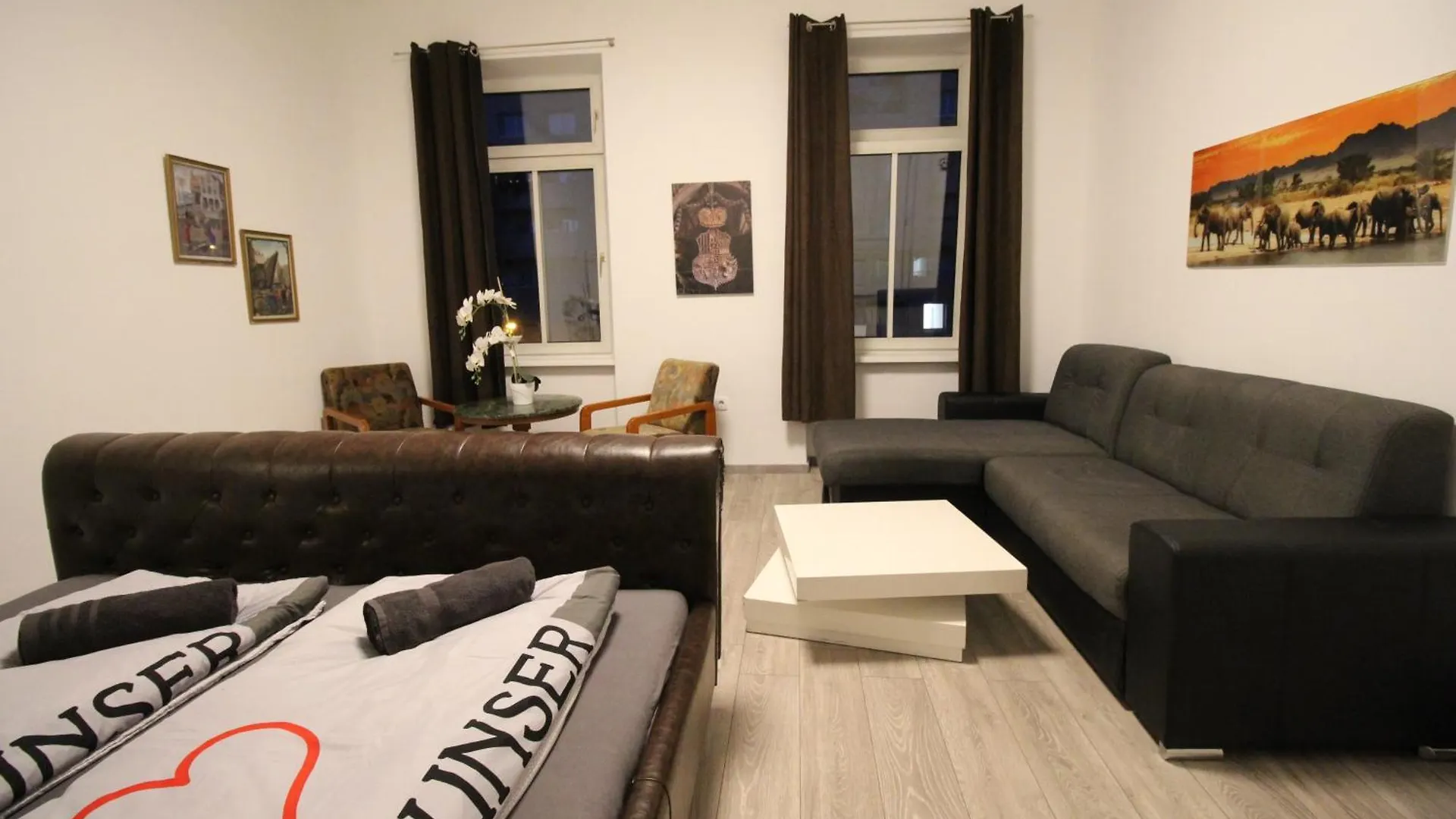 Big Apartments At Pragerstrasse Vienna